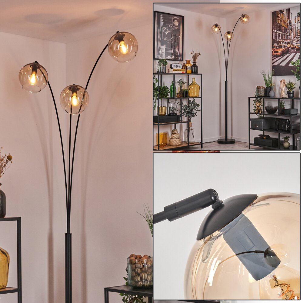 Koyoto Lampa stojąca Czarny, 3-punktowe main product photo
