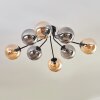 Gastor lampa sufitowa 87 cm czarny, 8-punktowe