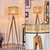 Ramila lampa stojąca, lampka do czytania kolory naturalne, czarny, 1-punktowy