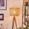 Ramila lampa stojąca, lampka do czytania kolory naturalne, czarny, 1-punktowy
