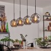 Ripoll lampa wisząca czarny, 4-punktowe