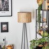 Bongal lampa stojąca, lampka do czytania czarny, 1-punktowy