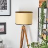 Chellas lampa stojąca, lampka do czytania kolory naturalne, czarny, 1-punktowy