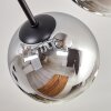 Gastor Lampa sufitowa 87 cm Chrom, Przezroczysty, 8-punktowe