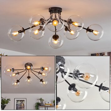 Gastor lampa sufitowa 87 cm przezroczysty, 8-punktowe