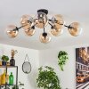 Gastor lampa sufitowa 87 cm bursztynowy, przezroczysty, 8-punktowe