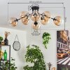 Gastor lampa sufitowa 87 cm bursztynowy, przezroczysty, 8-punktowe