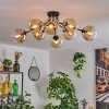Gastor lampa sufitowa 87 cm bursztynowy, przezroczysty, 8-punktowe