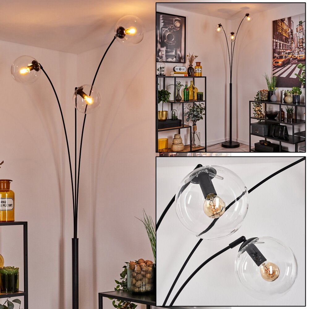 Ripoll Lampa stojąca Przezroczysty, 3-punktowe main product photo