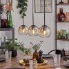 Ripoll lampa wisząca bursztynowy, przezroczysty, 3-punktowe