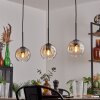 Ripoll lampa wisząca bursztynowy, przezroczysty, 3-punktowe