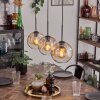 Ripoll lampa wisząca bursztynowy, przezroczysty, 3-punktowe