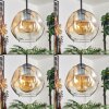 Ripoll lampa wisząca bursztynowy, przezroczysty, 3-punktowe