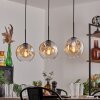 Ripoll lampa wisząca bursztynowy, przezroczysty, 3-punktowe