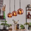 Ripoll lampa wisząca miedziany, 3-punktowe