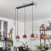 Ripoll lampa wisząca przezroczysty, miedziany, 3-punktowe