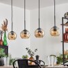 Ripoll lampa wisząca bursztynowy, 4-punktowe