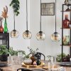 Ripoll lampa wisząca bursztynowy, przezroczysty, 4-punktowe