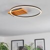 Pompu lampa sufitowa LED kolory naturalne, czarny, 1-punktowy