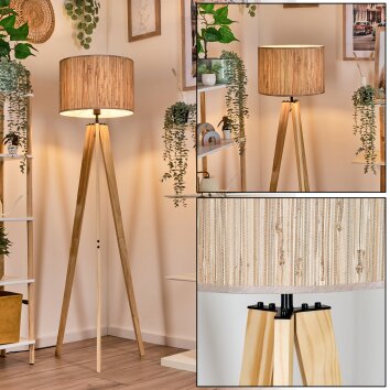 Bongal lampa stojąca kolory naturalne, 1-punktowy