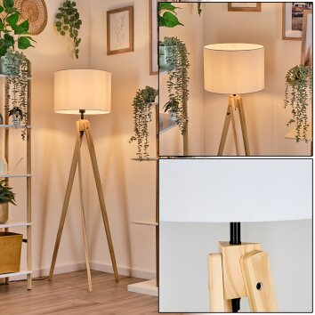 Bassagoda lampa stojąca kolory naturalne, 1-punktowy