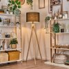 Bassagoda lampa stojąca kolory naturalne, 1-punktowy
