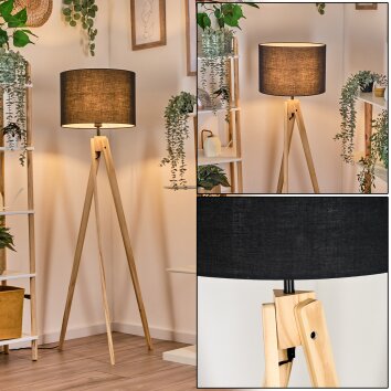 Bassagoda lampa stojąca kolory naturalne, 1-punktowy