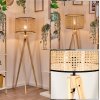 Ramila lampa stojąca kolory naturalne, 1-punktowy
