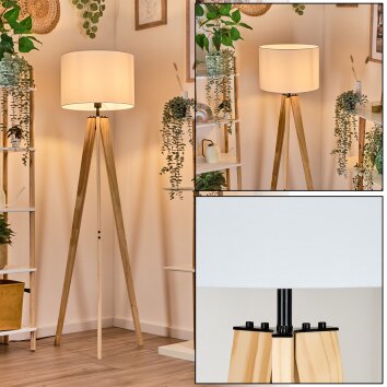 Bassagoda lampa stojąca kolory naturalne, 1-punktowy