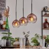 Koyoto lampa wisząca przezroczysty, miedziany, 3-punktowe