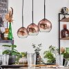Koyoto lampa wisząca przezroczysty, miedziany, 3-punktowe