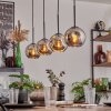 Ripoll Lampa wisząca Chrom, Przydymiony, 4-punktowe