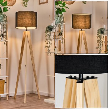 Bassagoda lampa stojąca kolory naturalne, 1-punktowy