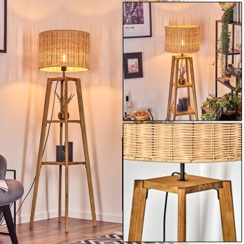 Cavaca lampa stojąca kolory naturalne, 1-punktowy