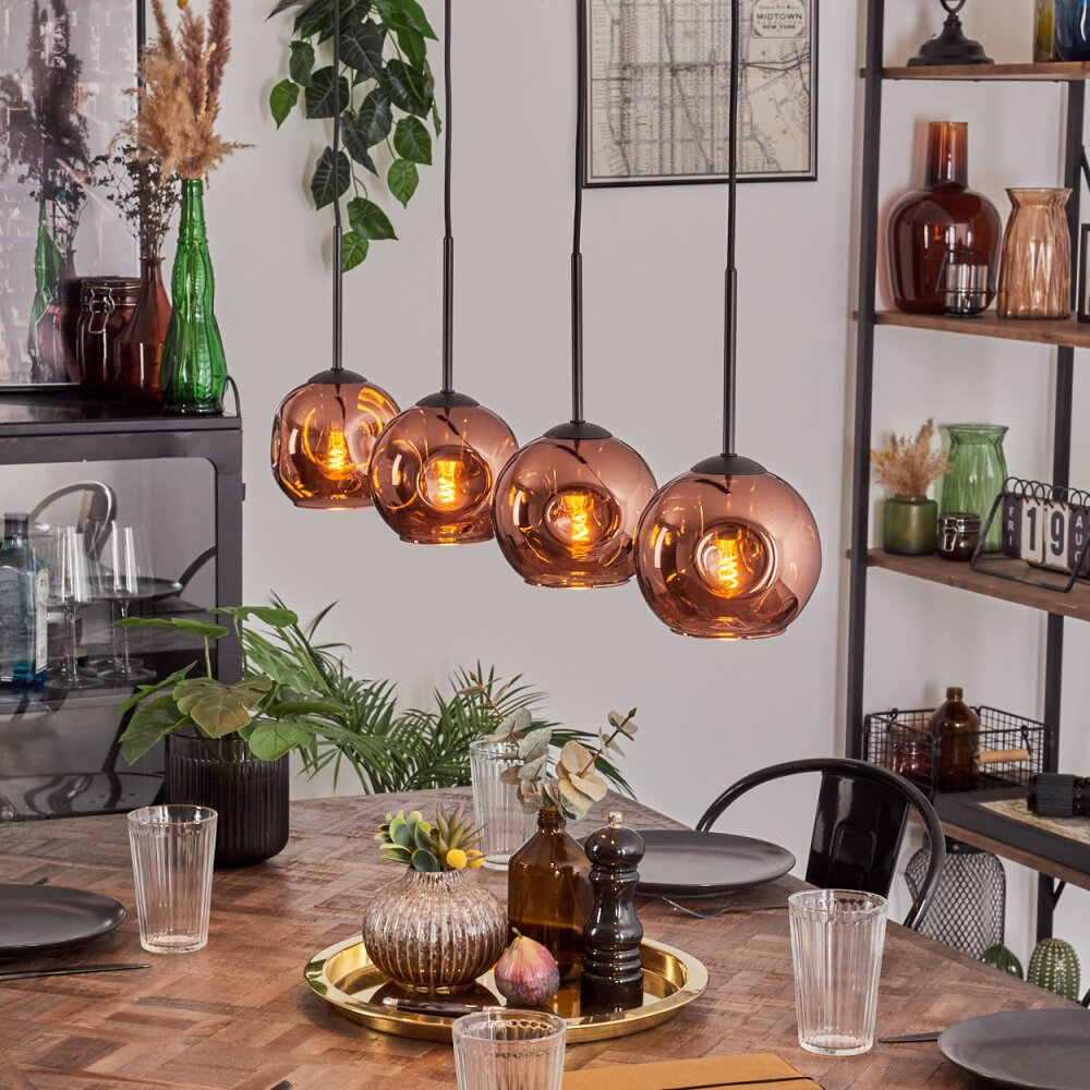 Ripoll Lampa wisząca W kolorze miedzi, 4-punktowe main product photo