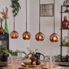 Ripoll Lampa wisząca W kolorze miedzi, 4-punktowe