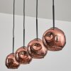 Ripoll Lampa wisząca W kolorze miedzi, 4-punktowe