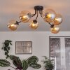 Gastor lampa sufitowa 74 cm bursztynowy, przezroczysty, 6-punktowe