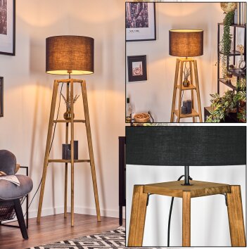 Bassagoda lampa stojąca kolory naturalne, 1-punktowy