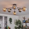 Gastor lampa sufitowa 74 cm bursztynowy, przydymiony, 6-punktowe