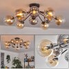 Gastor Lampa sufitowa 91 cm W kolorze bursztynu, Przezroczysty, Przydymiony, 12-punktowe