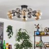 Gastor Lampa sufitowa 91 cm W kolorze bursztynu, Przezroczysty, Przydymiony, 12-punktowe