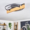 Pompu Lampa sufitowa LED Ecru, Czarny, 1-punktowy