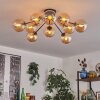 Gastor lampa sufitowa 83 cm bursztynowy, 10-punktowe