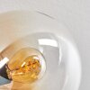 Gastor Lampa sufitowa 83 cm W kolorze bursztynu, Przezroczysty, 10-punktowe