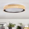 Melstad lampa sufitowa LED kolory naturalne, czarny, biały, 1-punktowy