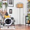 Ramila lampa stojąca naturalny, czarny, 1-punktowy