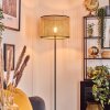 Ramila lampa stojąca naturalny, czarny, 1-punktowy
