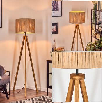 Granja lampa stojąca kolory naturalne, 1-punktowy