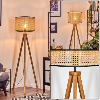 Ramila lampa stojąca kolory naturalne, 1-punktowy